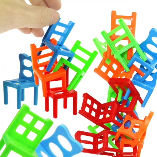 Jeu d'adresse Woopie Chaises en Équilibre