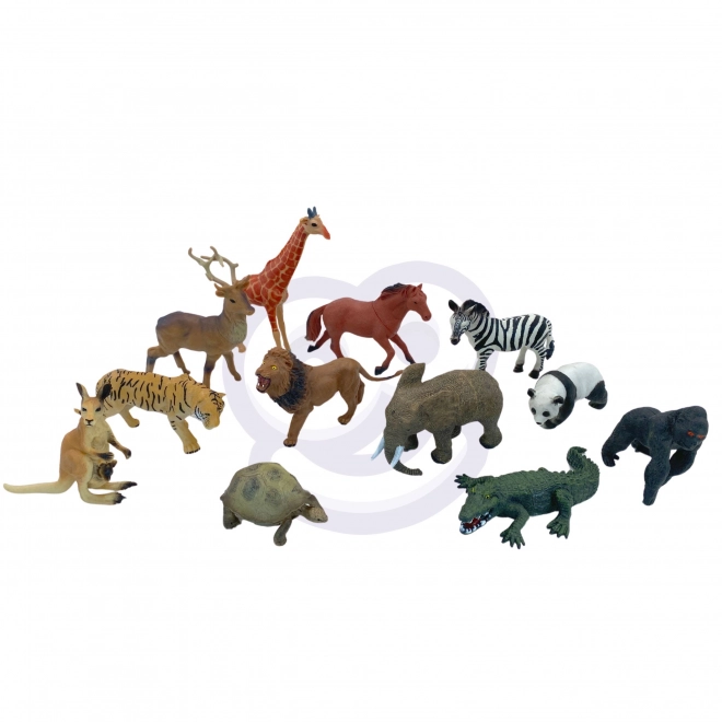 Figurines Safari et tapis de jeu Woopie