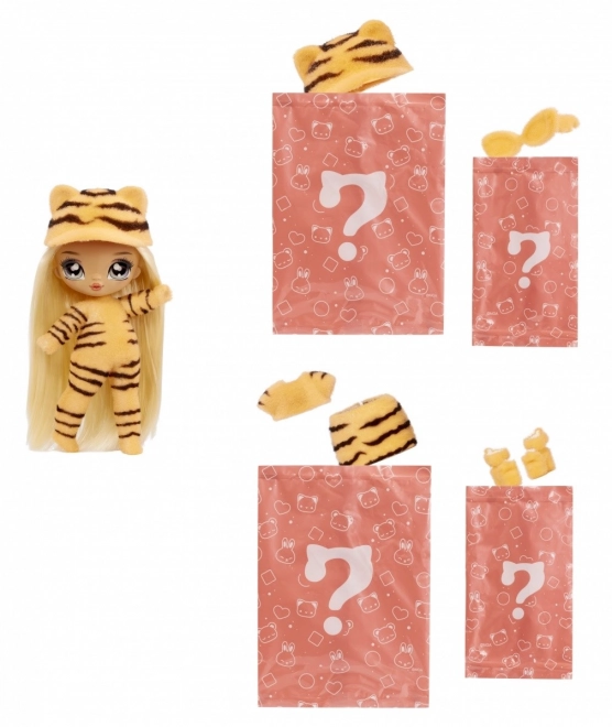Na! Na! Na! Fille Tigre Joli Surprise Duveteuse