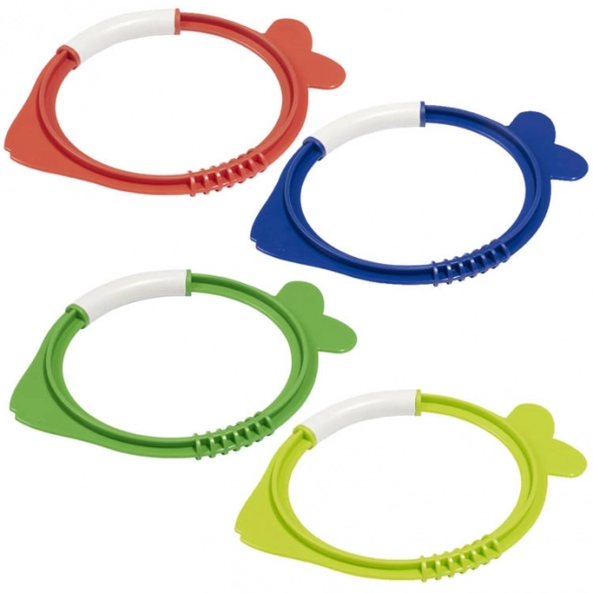 Jouets de plongée 4 poissons Bestway