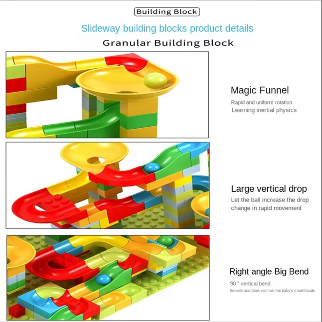 Jeu de Construction Crazy Marble Run