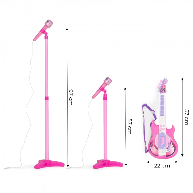 Ensemble de microphones pour guitare électrique pour enfants mp3