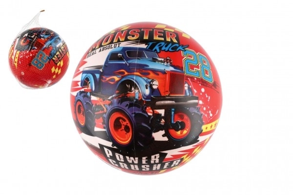 Balle avec motif de monster truck