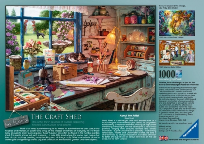 RAVENSBURGER Puzzle Atelier d'artisanat 1000 pièces