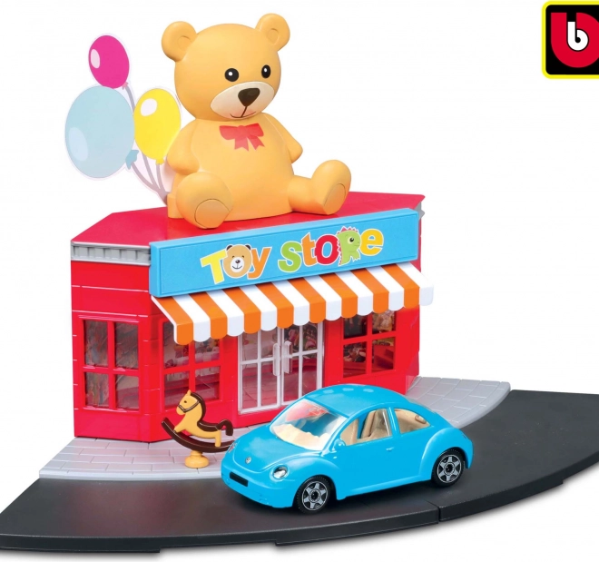Bburago City ensemble de jeu Magasin de jouets 1:43