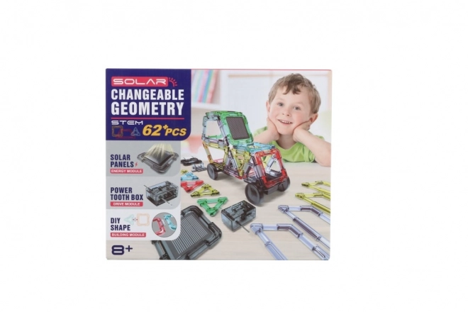 Kit de construction géométrique solaire
