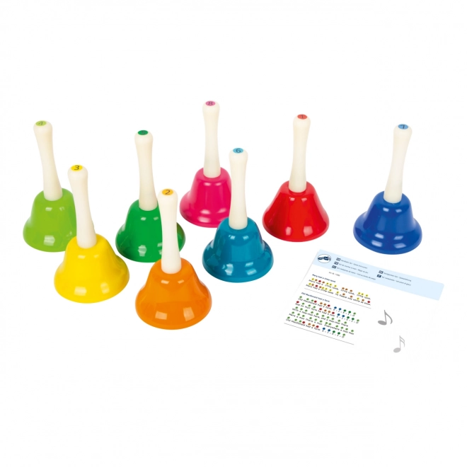 Small Foot Ensemble de cloches pour petits musiciens 8 pcs