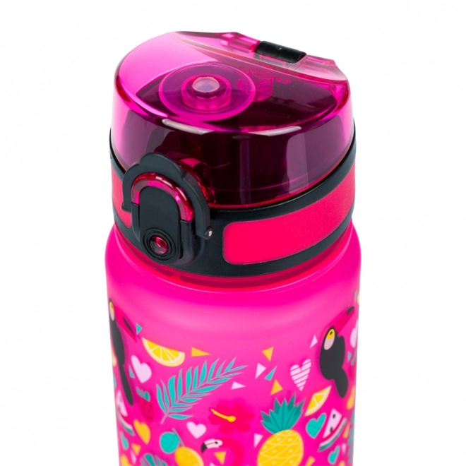 Bouteille à boire en Tritan BAAGL Flamants roses, 500 ml