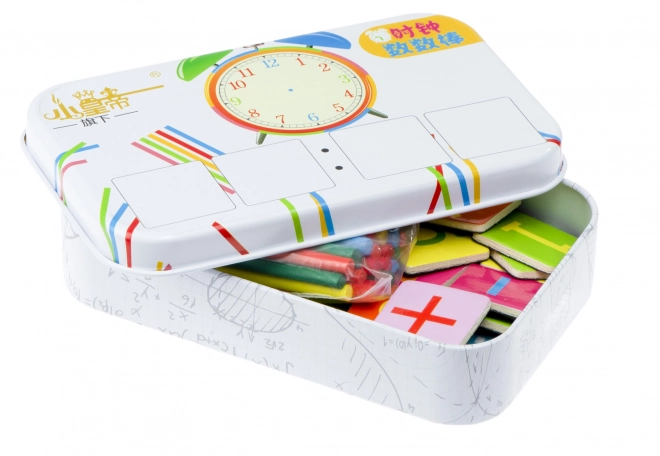 Ensemble Montessori pour l'apprentissage de l'heure