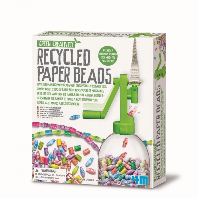 Appareil de recyclage pour fabriquer des perles en papier
