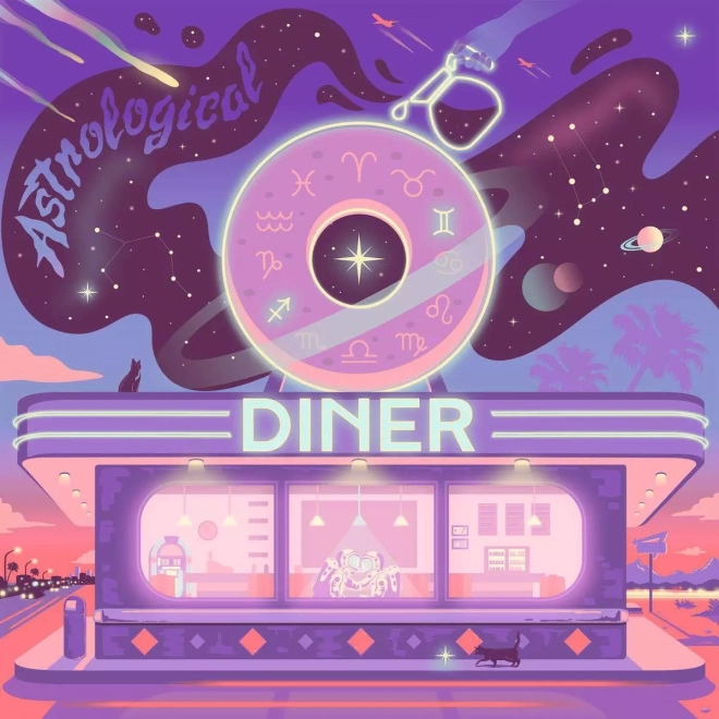 Ravensburger puzzle carré Art & Soul : Cafétéria astrologique 750 pièces