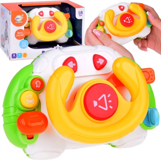 volant interactif pour enfants avec lumières et sons