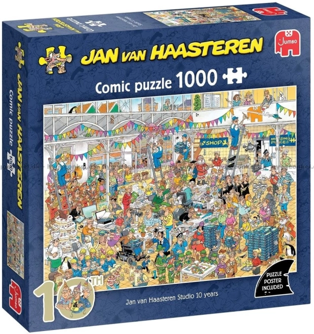 Puzzle JUMBO Jan van Haasteren 10e anniversaire 1000 pièces