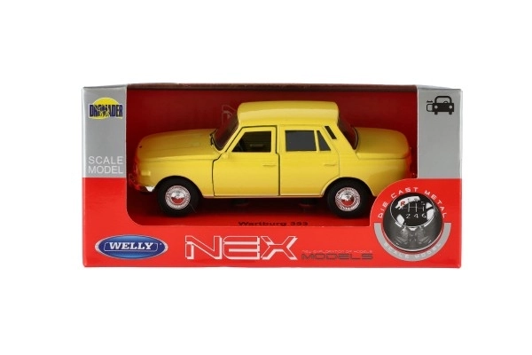 Modèle de voiture Wartburg 353 - métal/plastique 12cm