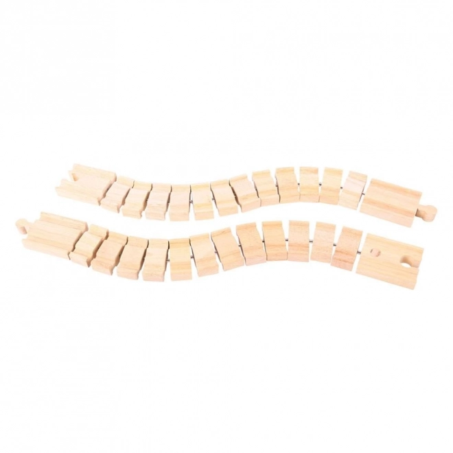 Bigjigs Rail Rail Flexible - 2 pièces