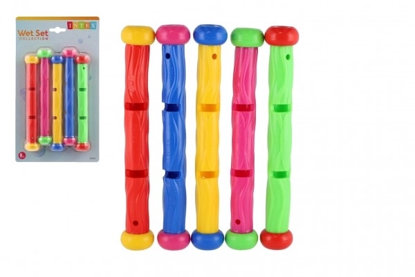 Bâtonnets colorés pour la plongée - 5 pièces