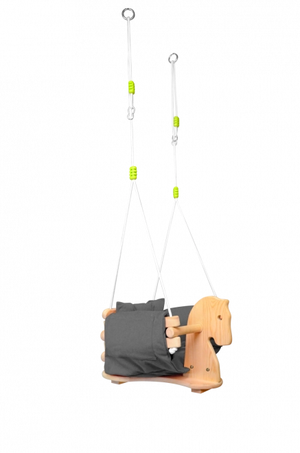 Balançoire pour les plus petits design Cheval