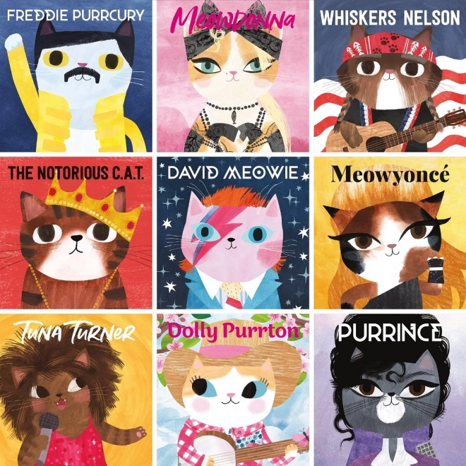 Puzzle musical Chats 500 pièces