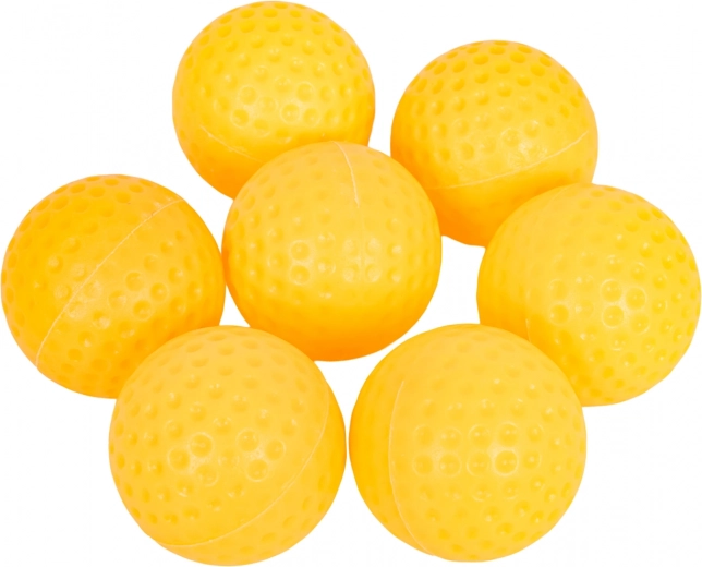 7 balles légères et texturées