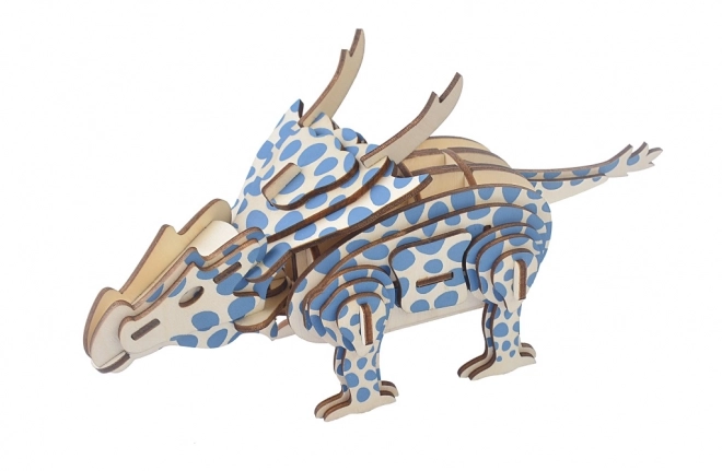 Puzzle 3D en bois Achelousaurus