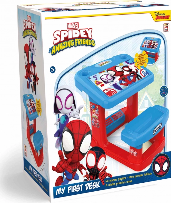 CHICOS Mon premier pupitre scolaire Spiderman