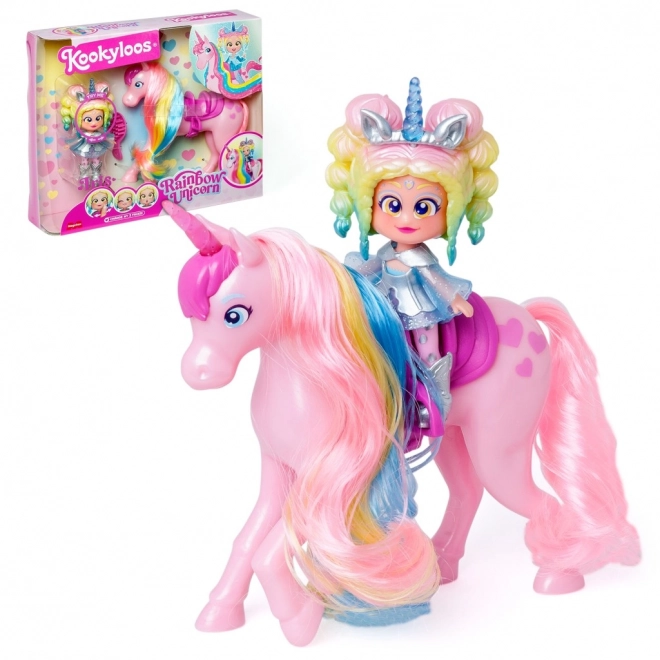 Panenka KookyLoos Licorne Arc-en-ciel