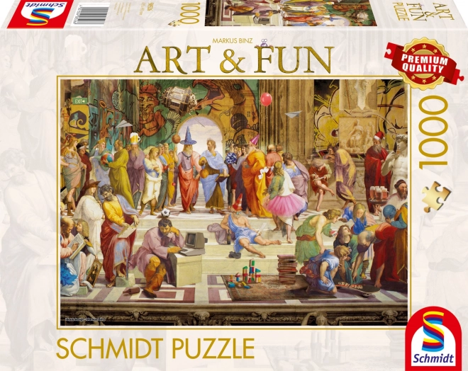 Schmidt Puzzle Art&Fun: L'école d'Athènes 1000 pièces