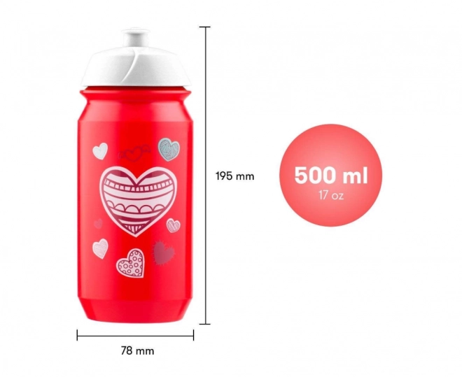 Bouteille à boire Cœur