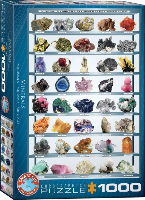 Puzzle Minéraux 1000 pièces Eurographics
