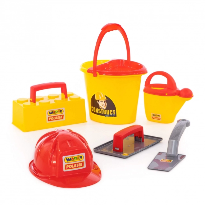 Kit de maçon pour enfants Wader ConsTruct