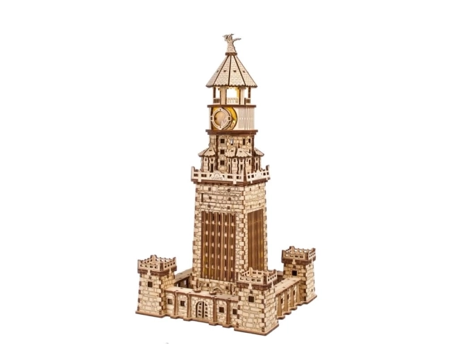 Ugears 3D puzzle mécanique en bois Phare d'Alexandrie