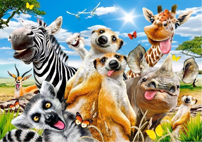 Puzzle 500 pièces African Selfie