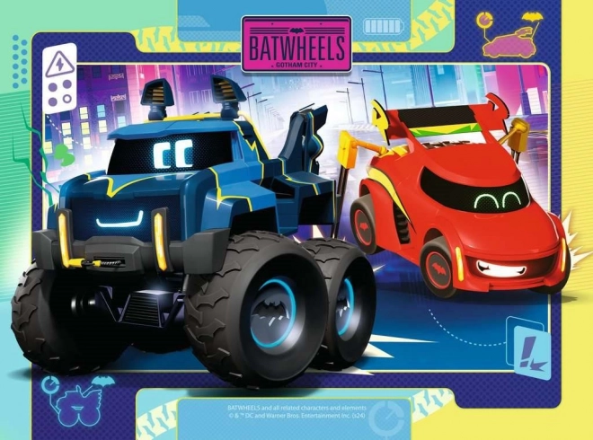 Puzzle Batwheels de Ravensburger, 4en1