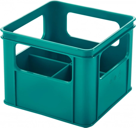Boîte pour biberons larges, Deep Peacock