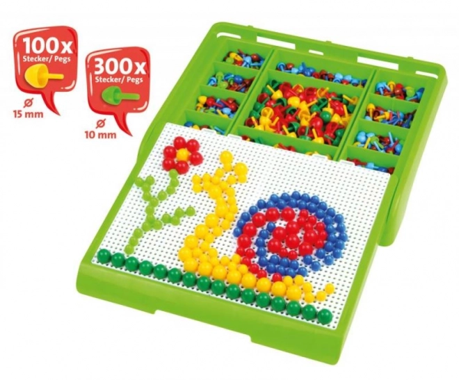 Mosaïque valise, 400 pcs, colorée