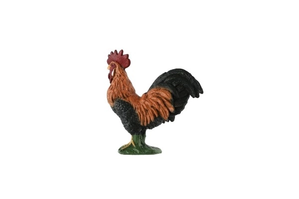 Figurine en plastique coq 5cm