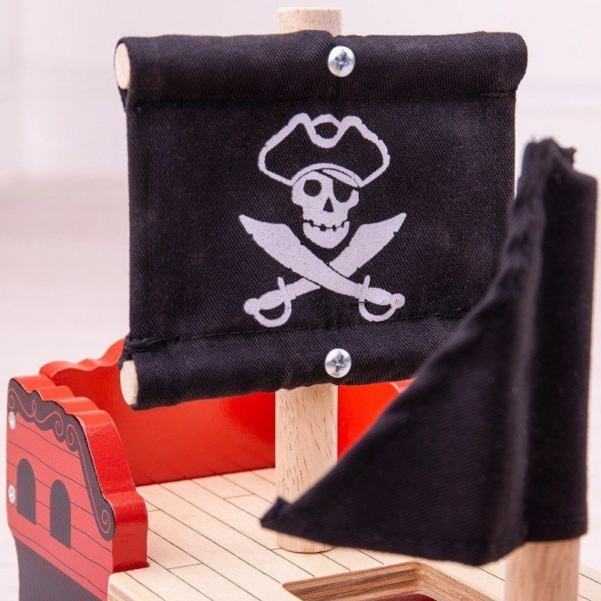 Galère Pirate Bigjigs Rail