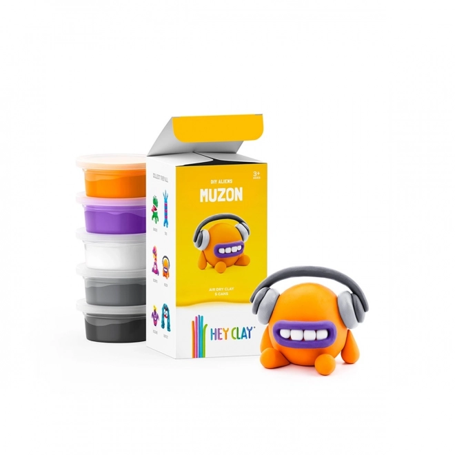 Hej Clay pâte plastique Alien Muzon