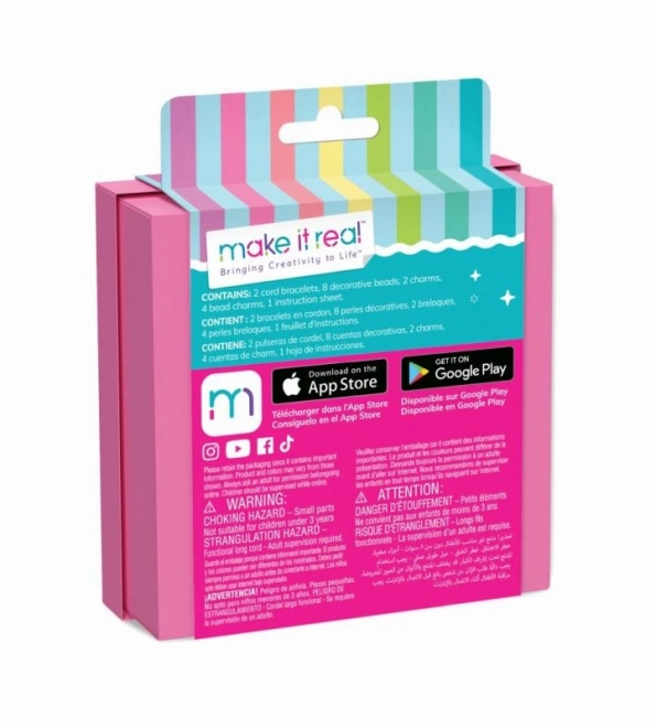 Make It Real - Coffret cadeau pour confectionner des bracelets