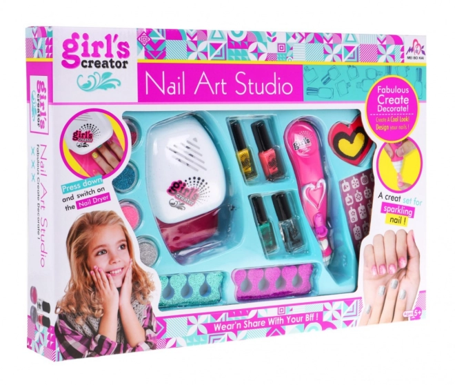 Coffret cadeau coloré GIRL'S CREATOR