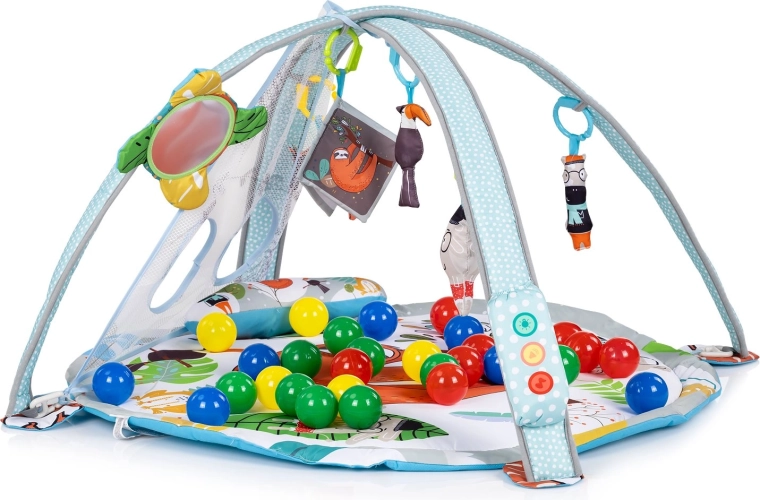 tapis d’éveil avec lumières et sons Jungle Chipolino