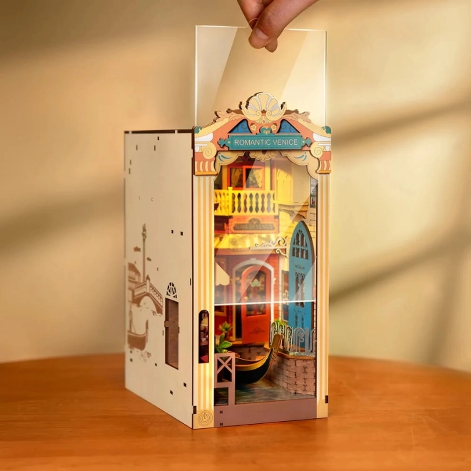 RoboTime Puzzle 3D Arrêt-Livre Romantique Venise