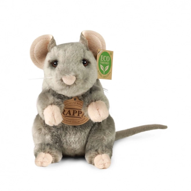 Rappa Souris en peluche assise 16 cm ECO-FRIENDLY