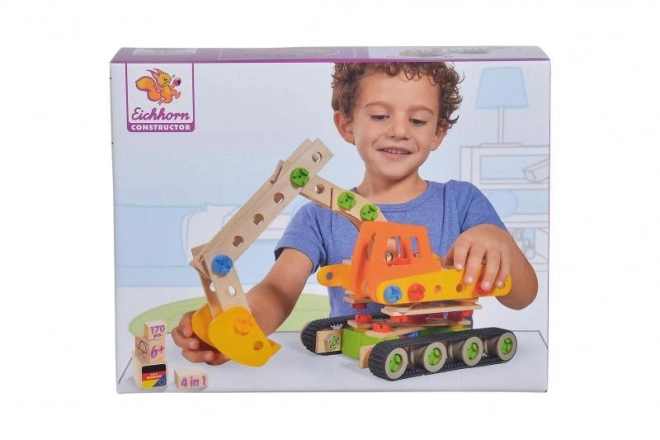 Kit de construction Constructor 4 Pelle - 170 pièces