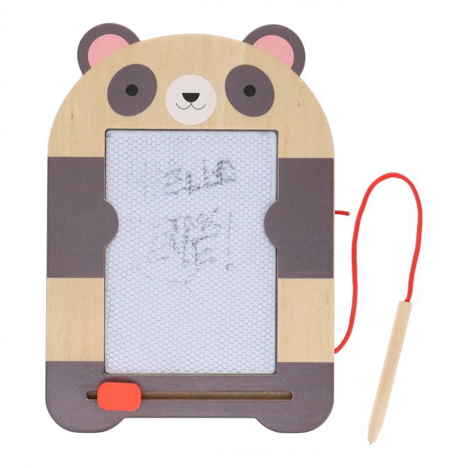 Petit Collage Tableau magnétique à dessiner panda