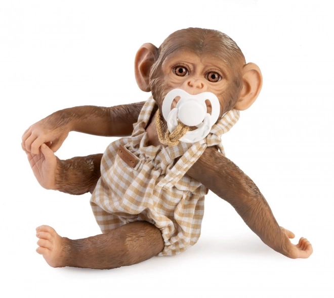 Guca 991 REBORN OPIČKA - bébé singe réaliste avec corps tout en vinyle - 32 cm
