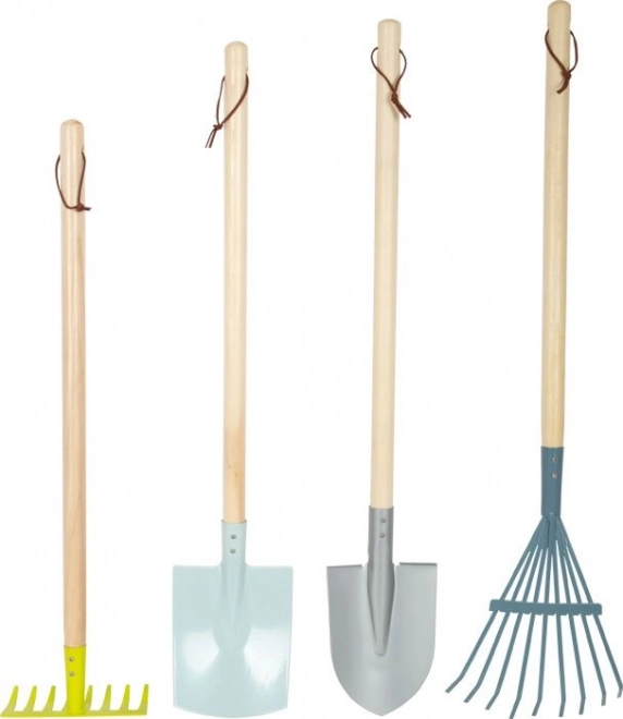Petit ensemble d'outils de jardin Small Foot - couleurs pastel