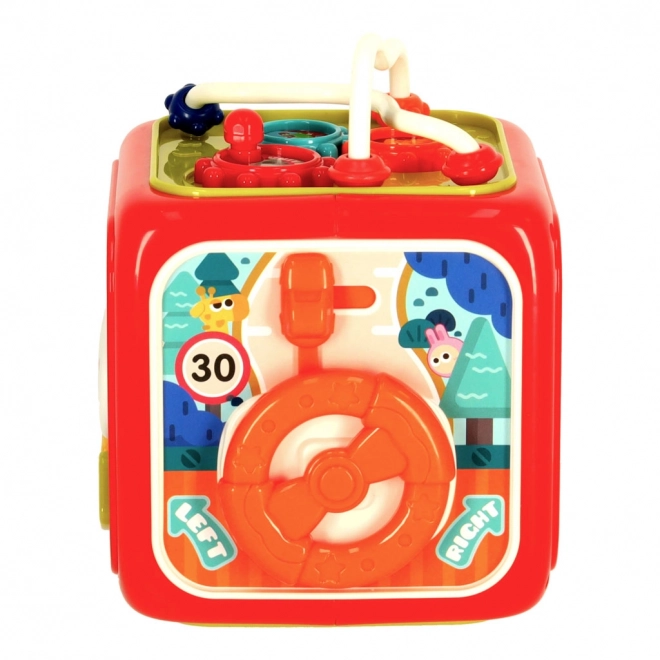 Cube éducatif interactif 6 en 1 Bibi-inn rose