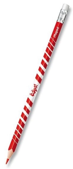Crayons de couleur Maped Color'Peps Oops avec gomme 12 pcs