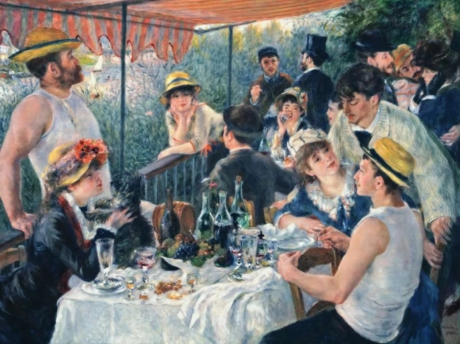Puzzle Ravensburger « Petit déjeuner des rameurs » 1500 pièces